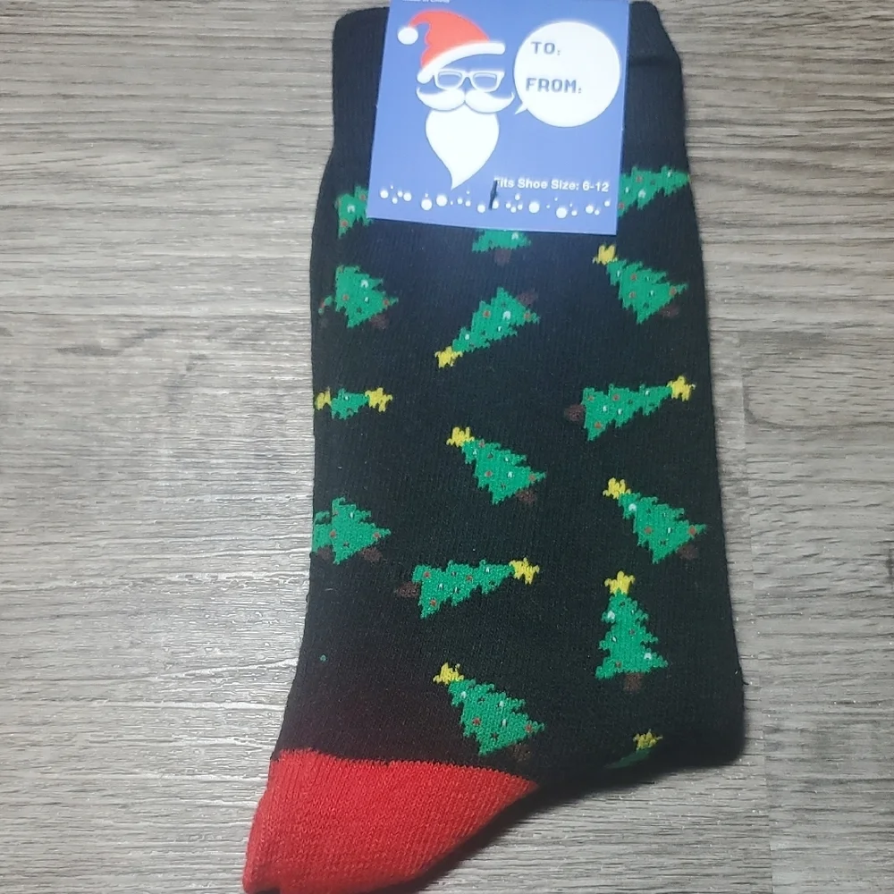 🎁Holiday Cheer Socks Set - Black and Blue